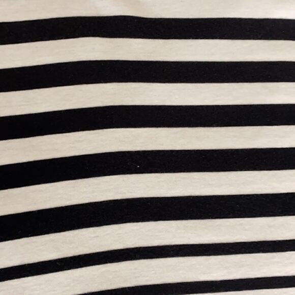 Ralph Lauren Black White Striped Nautical Inspired Top with Rope detailing 1X - Picture 8 of 9